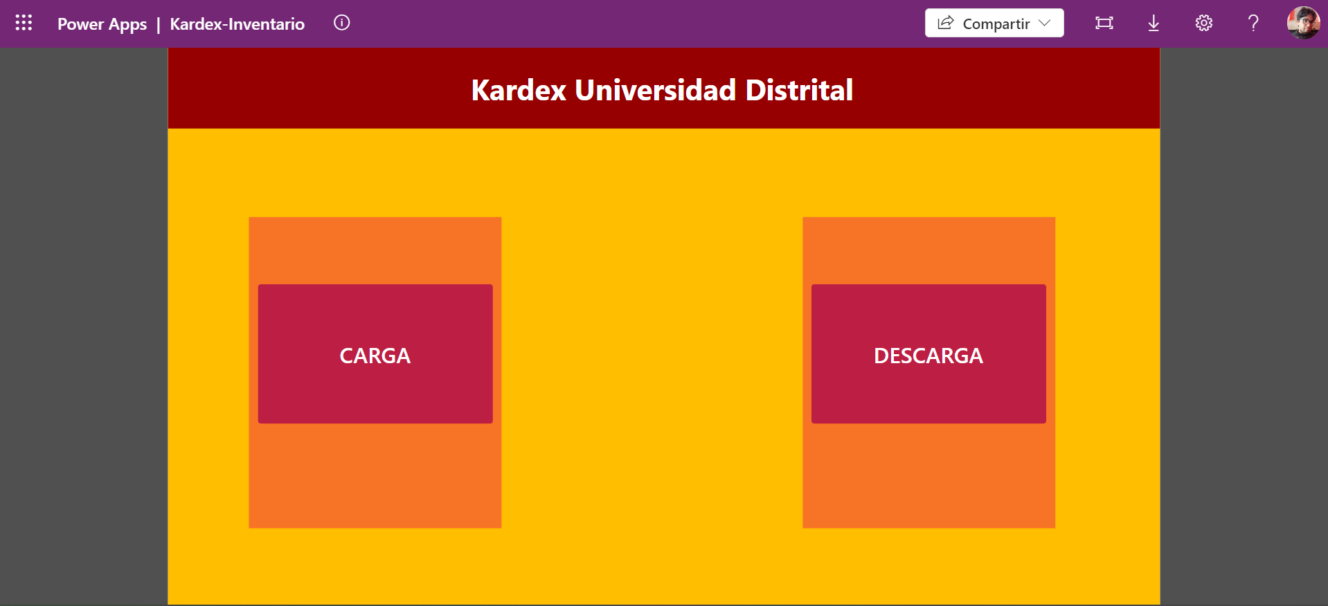 Kardex Inicio