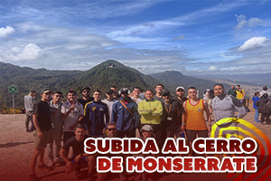 publicación Actividad ascensión cerro de Monserrate