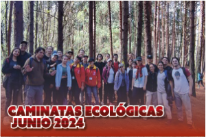 publicación Caminatas Ecológicas realizadas en junio 2024