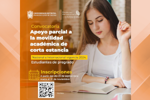 publicación Convocatoria para Estudiantes: Apoyo a la Movilidad Académica de Corta Estancia 2024