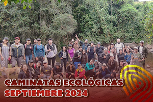 publicación Caminatas ecológicas en el mes de septiembre 2024