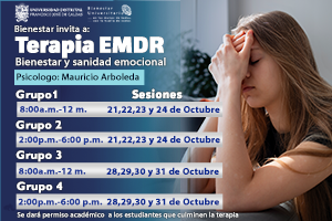 publicación Bienestar invita a :Programación evento TERAPIA EMDR Bienestar y Sanidad emocional