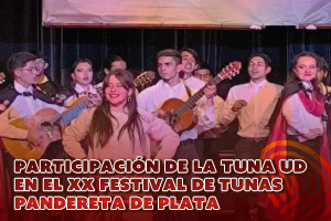 publicación Participación de la tuna UD en el XX Festival de Tunas Pandereta de Plata