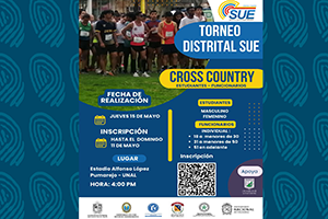 Imagen decaorativa noticia Convocatoria al Torneo Distrital SUE: Desafío Deportivo para la Comunidad Universitaria