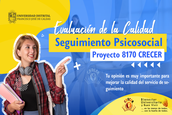Imagen decaorativa noticia Evaluación de la Calidad del Servicio de Seguimiento Psicosocial Proyecto 8170 Crecer