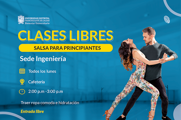 publicación Clases Libres de Salsa en la Sede Ingeniería