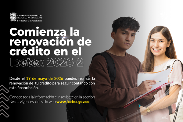 publicación Renovación de crédito en el ICETEX para 2026-2