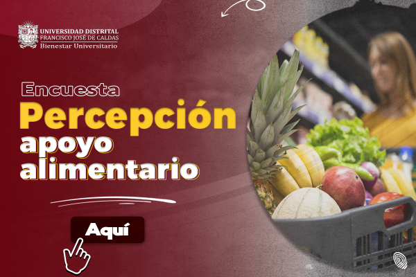 publicación Encuesta percepción Apoyo Alimentario