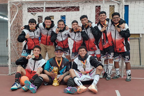 publicación Final Torneo Interno de Fútbol de Salón en la Facultad Tecnológica